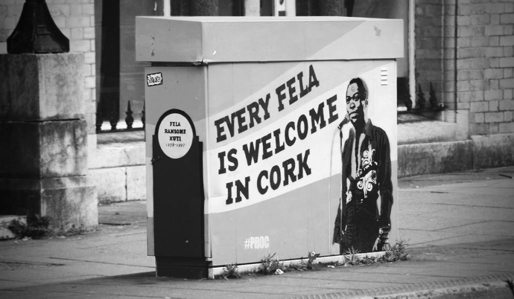 Every Fela Is Welcome In Cork - Street Art Sticker