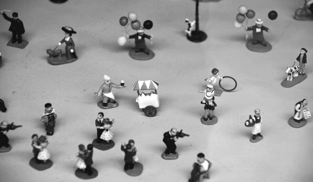 Figures represent different people