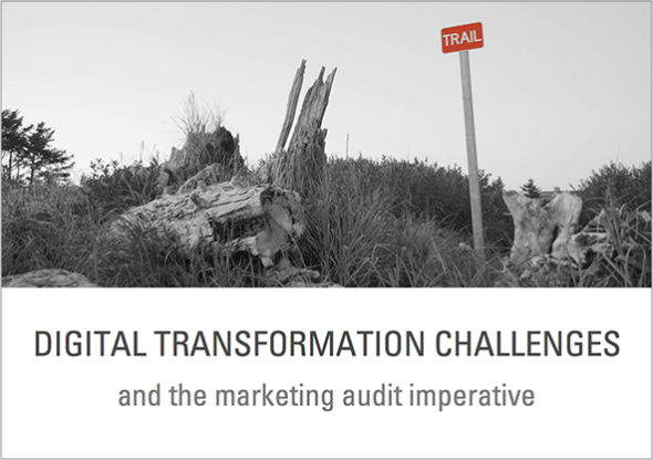 Folie mit dem Titel "Digital Transformation Challenges"